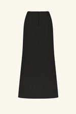 Irena Side Split Maxi Skirt Black