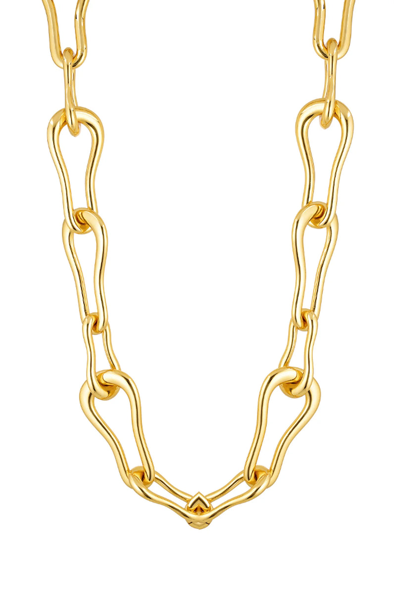 Bones Necklace Gold