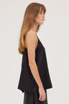 The Silk Camisole Black