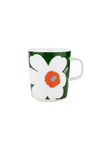 Oiva / Unikko 60th Anniversary Mug 2.5 Dl White Green Orange
