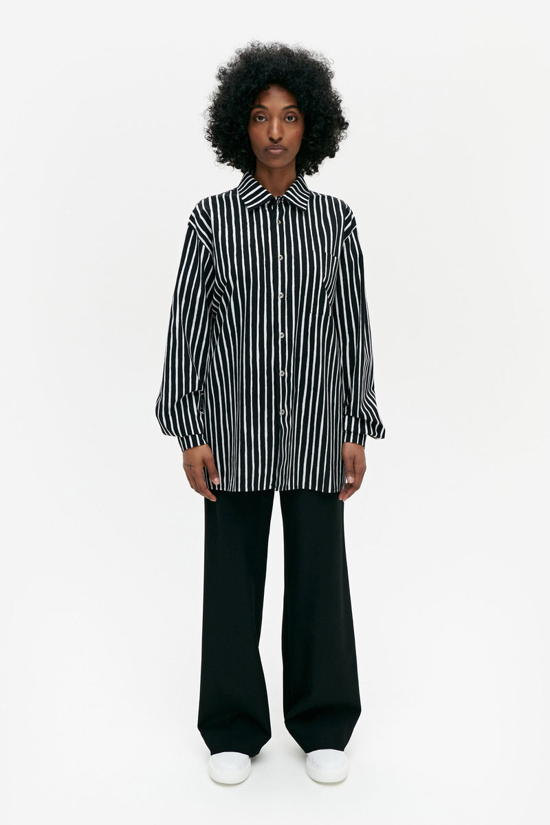 Jokapoika Shirt Black White