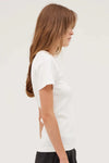 The Rib Tee White