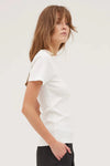 The Rib Tee White