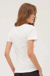 The Rib Tee White