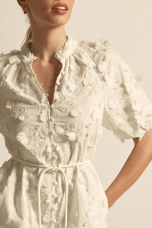 Aspect Dress Porcelain Broderie