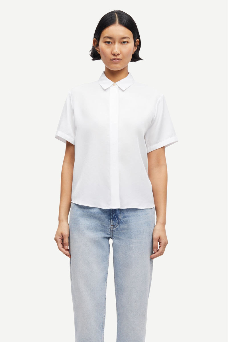 Mina SS Shirt 14028 White