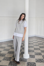 Kalem Pants Grey Melange