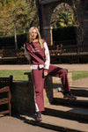 Saint Germain Knit Sweatshirt Red Wine
