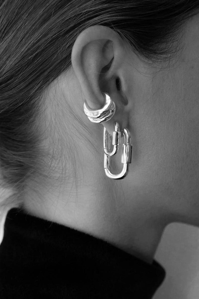 Disengage XL Hoops 18K Gold Plating