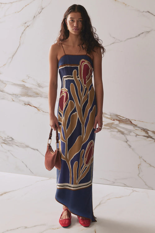 The Avinta Dress Lisse Tulip