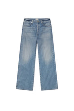 Annina High Rise Wide Leg 33" in Meuse