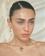 The Leila Drop Earrings Gold