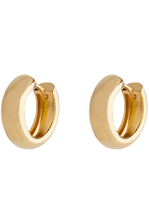 Bold Lightweight Hoops Gold