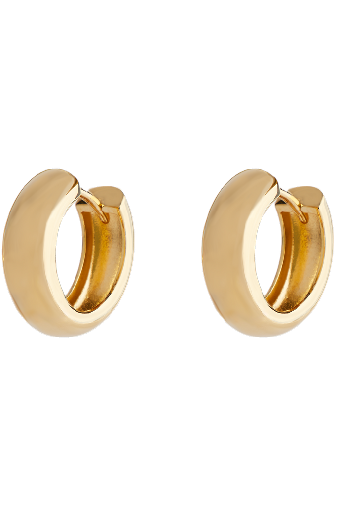 Bold Lightweight Hoops Gold