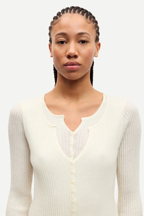 Sajose Cardigan 15735 Clear Cream