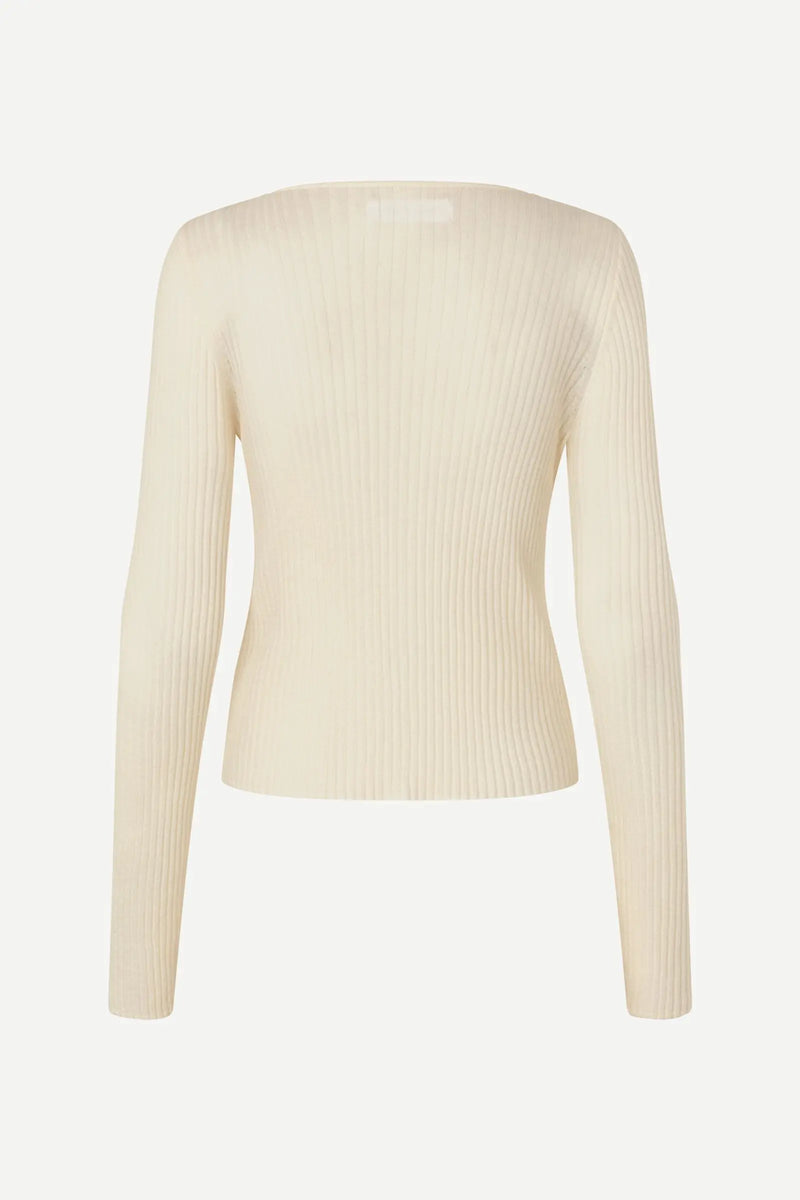 Sajose Cardigan 15735 Clear Cream