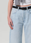 Ayla Raw Hem Crop in Allier