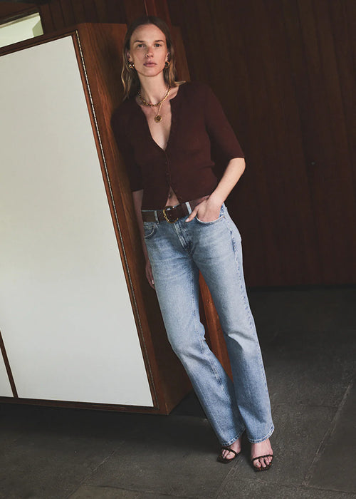 Genova Low Rise Bootcut in Clairo