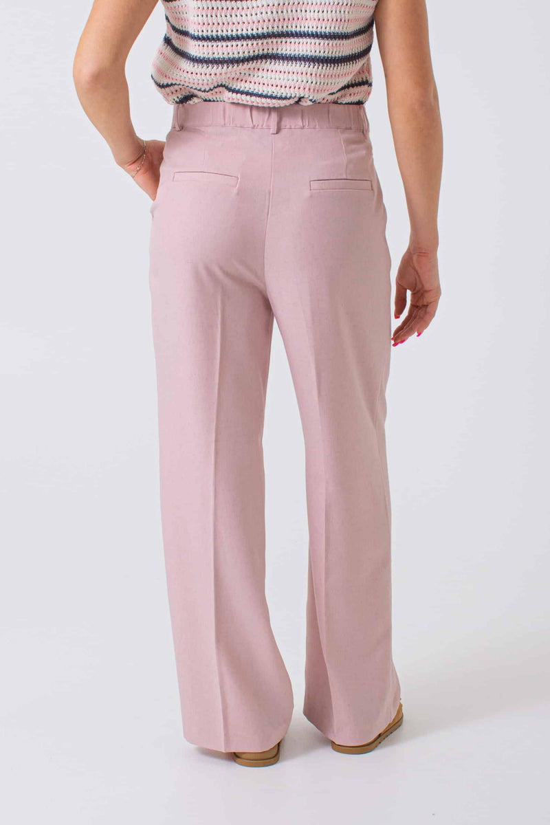 Maxwell Pants Pink Melange