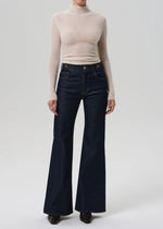 Kimberly Flare With Horsebit in Helia