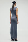Glimmer Knit Tank Maxi Slate