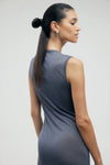 Glimmer Knit Tank Maxi Slate