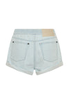 Hunters Mid Waist Boyfriend Elasticated Denim Shorts Xanthe