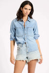 Nixie Classic Fit Denim Shirt Fleetwood Blue