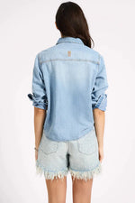 Nixie Classic Fit Denim Shirt Fleetwood Blue