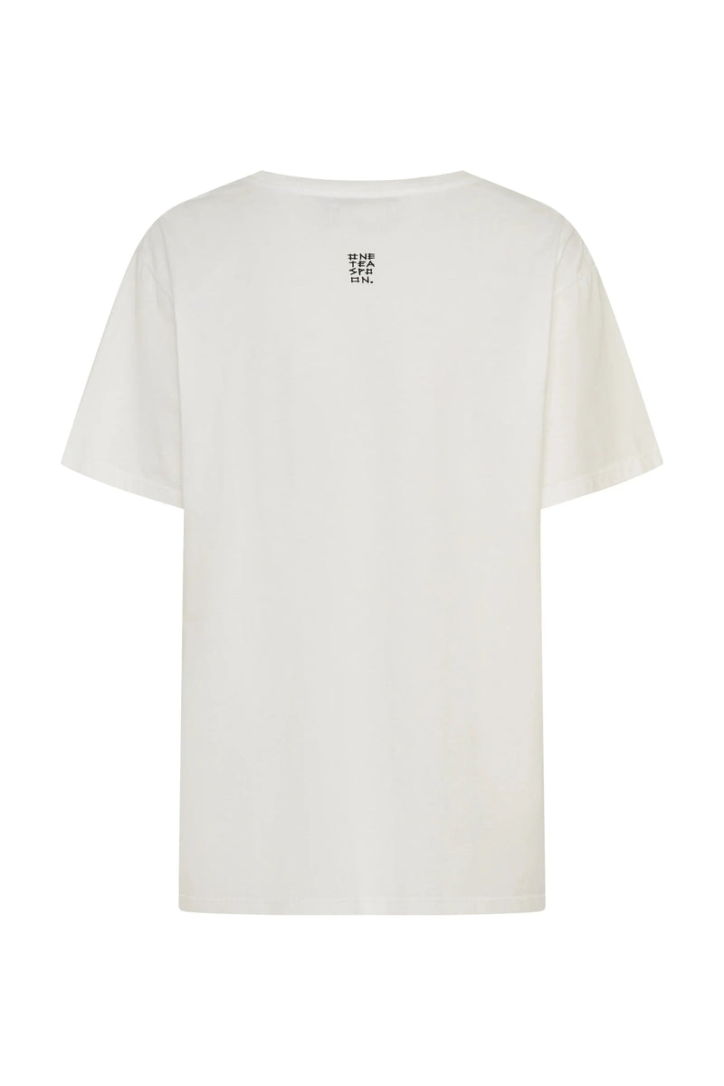Good Times Boyfriend Tee White