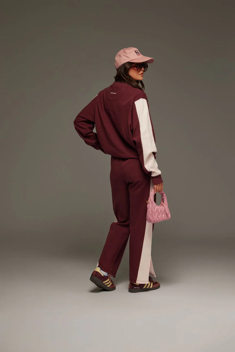 Saint Germain Knit Pant Red Wine