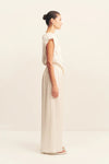 Huxley Draped Top Vanilla