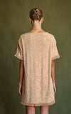 Marrakesh Tile Terry Dress Macadamia