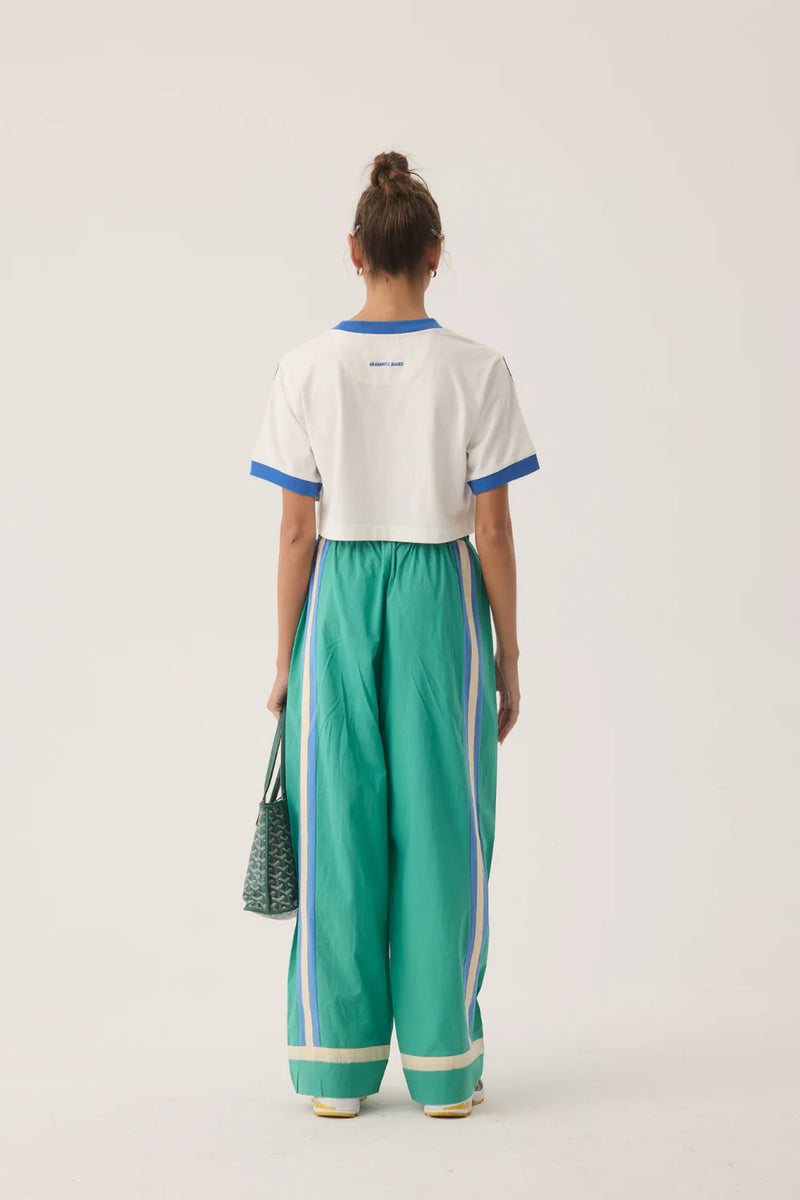 Palma Cropped Tee Snow