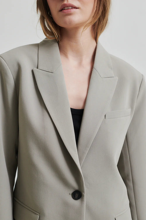 Evie New Fit Blazer Elephant Skin