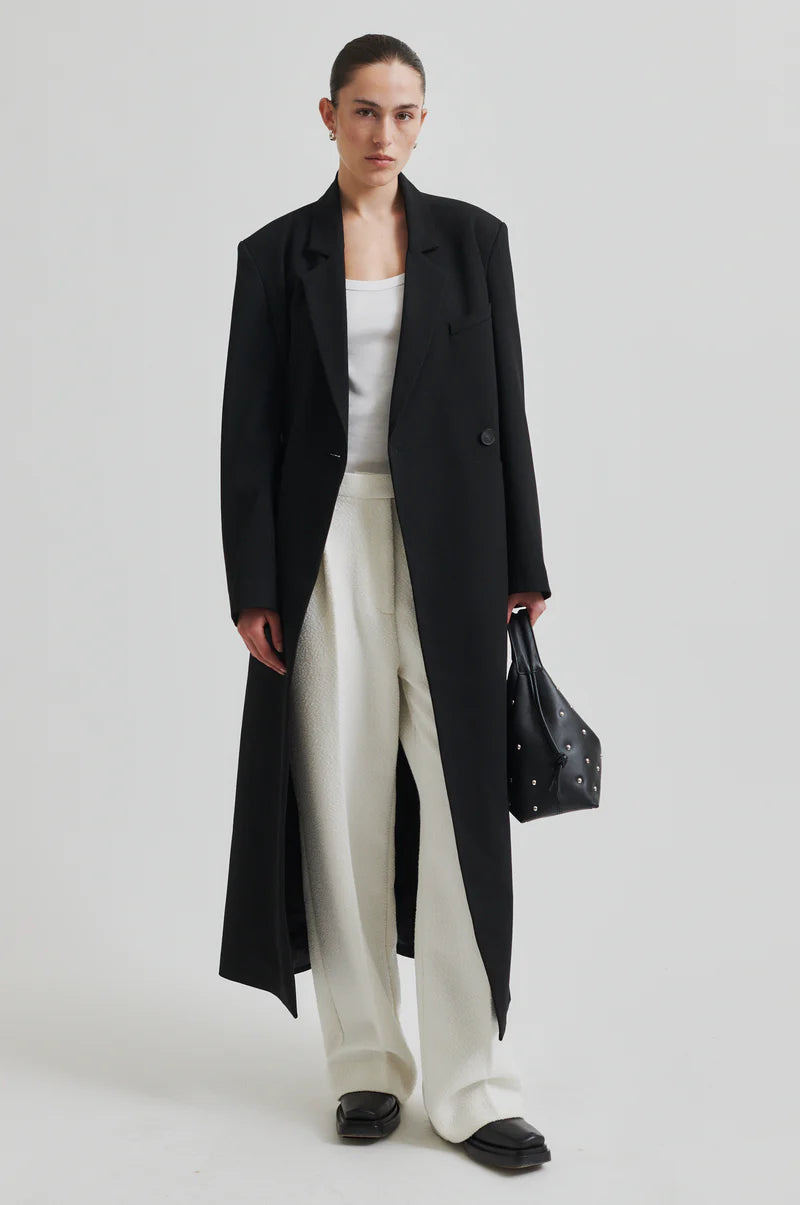 Herbie Long Blazer Black