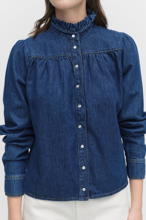 Mina Denim Shirt Blue Denim