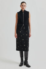 Eyla Pencil Skirt Black