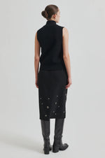 Eyla Pencil Skirt Black