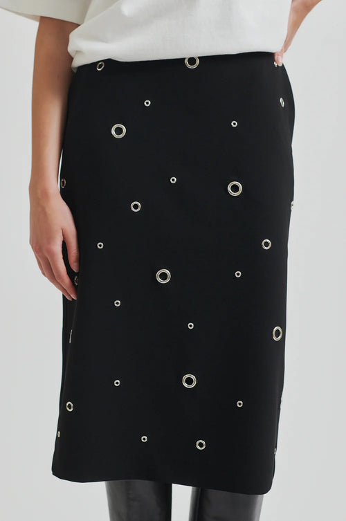 Eyla Pencil Skirt Black