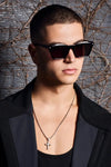 Royale Gloss Black w. Silver Metal / Black Lens