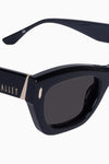 Delancey Gloss Black w. Gold Metal / Black Lens