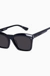 Royale Gloss Black w. Silver Metal / Black Lens