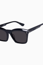 Royale Gloss Black w. Silver Metal / Black Lens