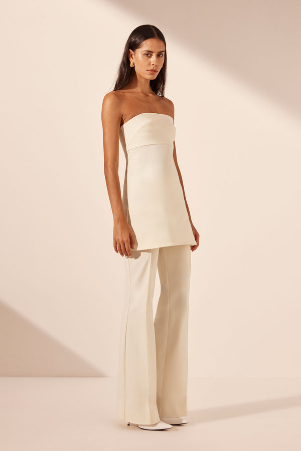 Lani Boot Cut Flared Pant Rice