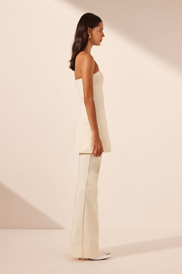 Lani Boot Cut Flared Pant Rice