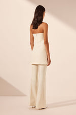 Lani Boot Cut Flared Pant Rice