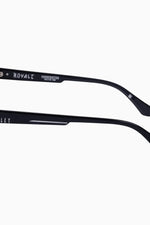 Royale Gloss Black w. Silver Metal / Black Lens