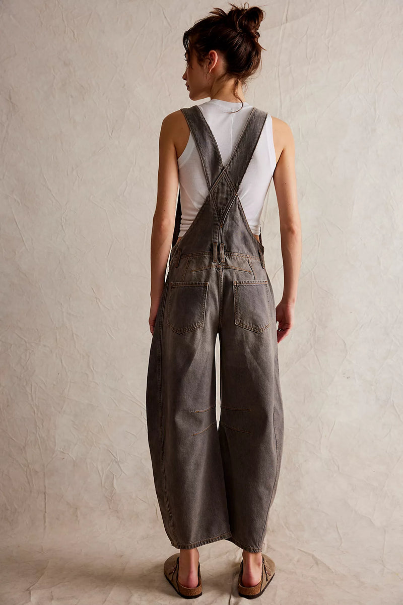 Good Luck Barrel Overalls Archive Grey