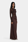 Amy Maxi Dress Chocolate